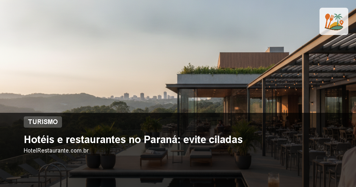 Hotéis e restaurantes no Paraná: evite ciladas