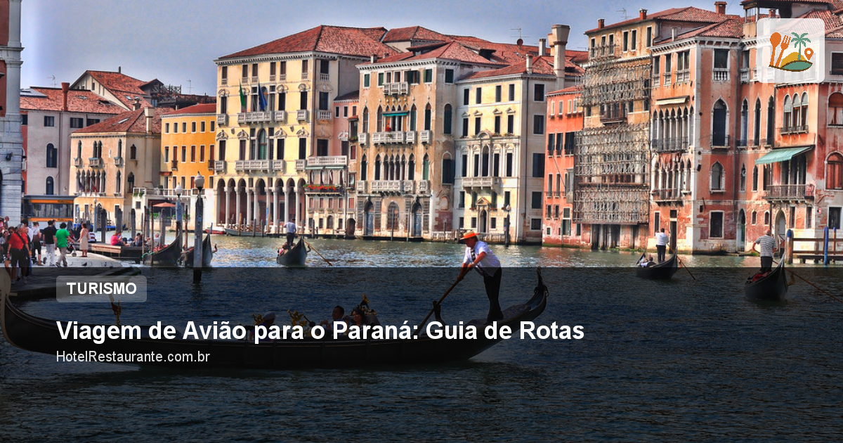 Viagem de Avião para o Paraná: Guia de Rotas
